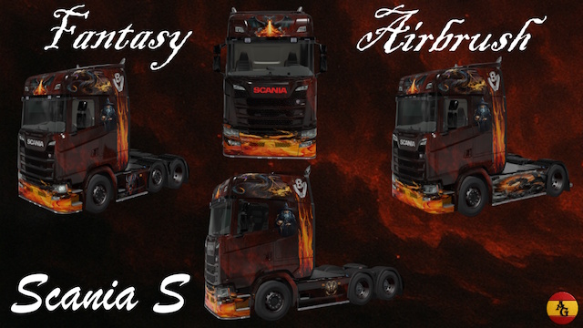 Fantasy Airbrush Scania S
