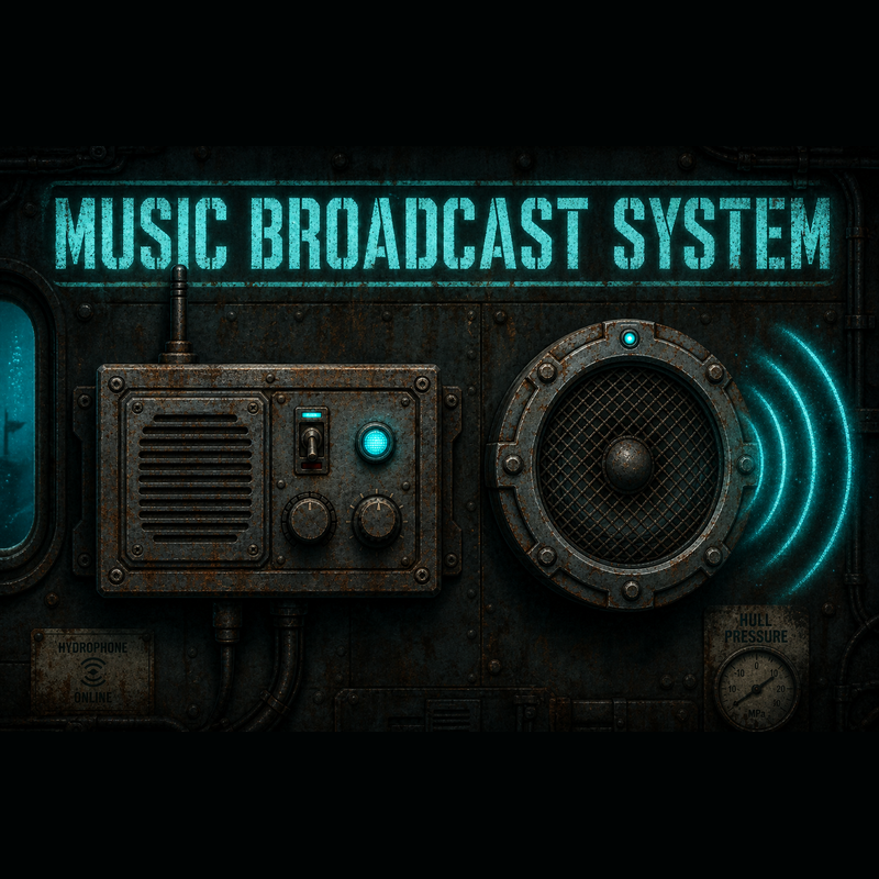 Music Broadcast System – Barotrauma Mod