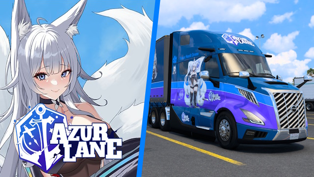Volvo VNL 2025 IJN Shinano (Moonlit Chrome) - Azur Lane [Combo Skin]