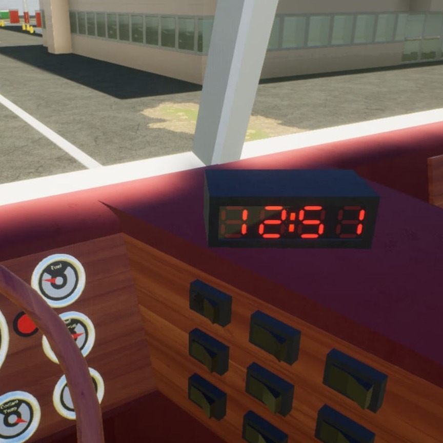 1975 Behemoth digital clock attachment