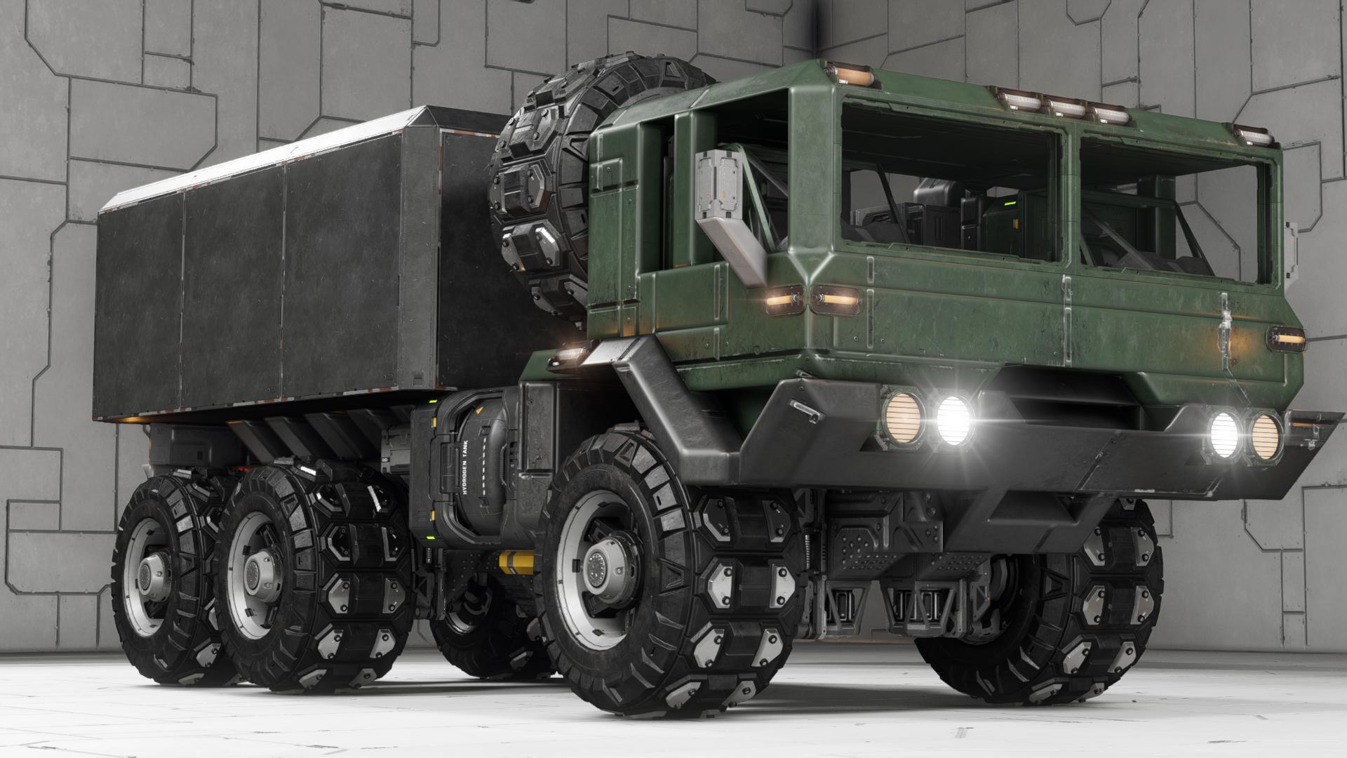 [OC] LMTV 2X6 - Box Cargo Truck preview