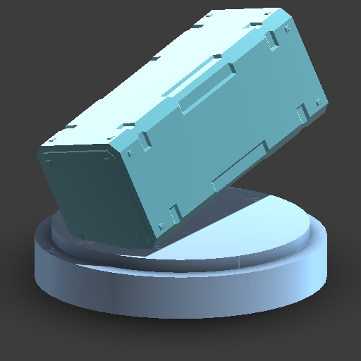 plastic trident blue 2