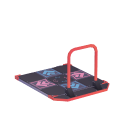 L-Tek Dance Pad with bar (DDR, Stepmania)