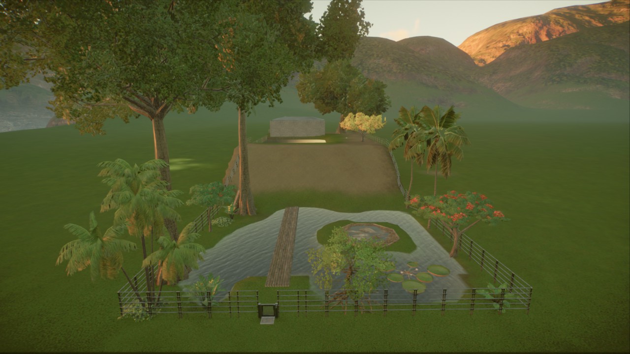 Base Game Giant Otter Habitat