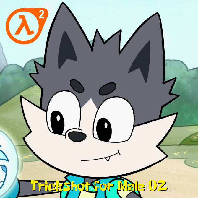 Trickshot (Trick Moon) For Male 02 (HL2)