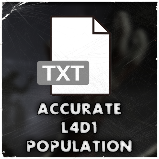 Accurate L4D1 Population
