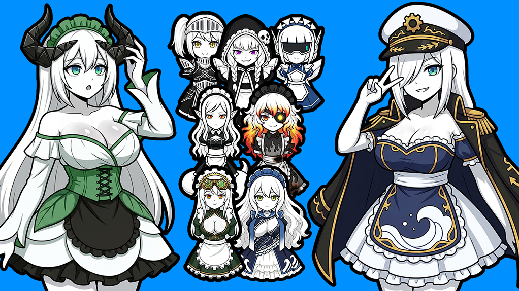 Eisus' Custom Maidnoid Skins