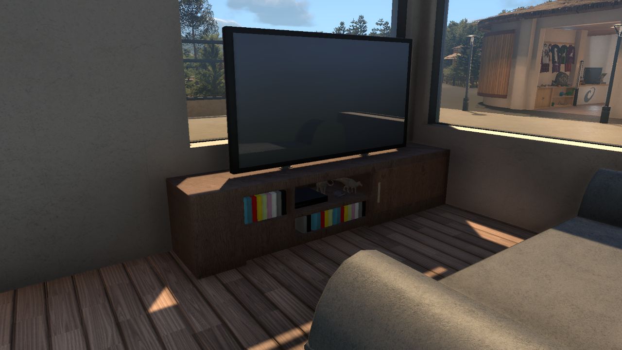 meuble tv + tv