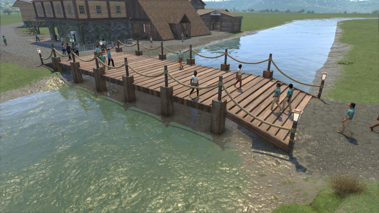 Rustic Foot Bridge
