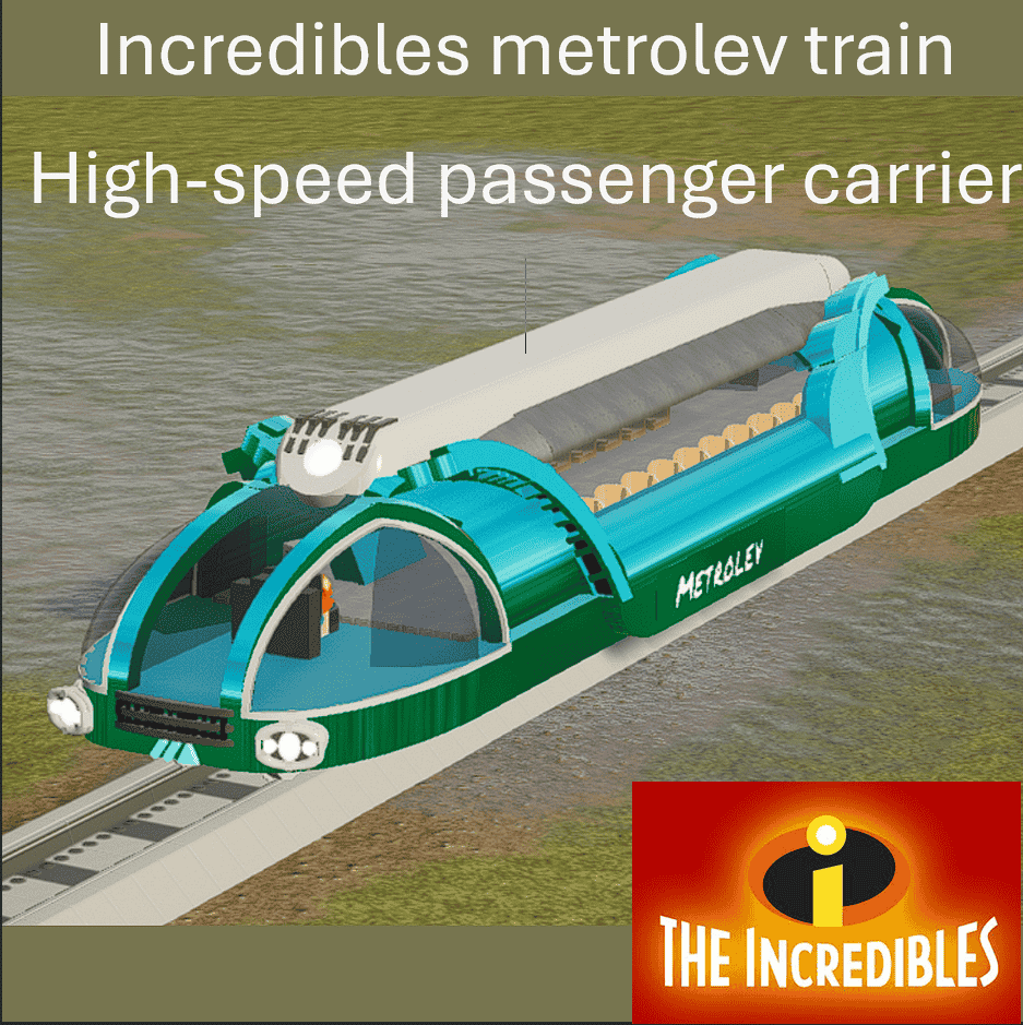 Incredibles Maglev Train
