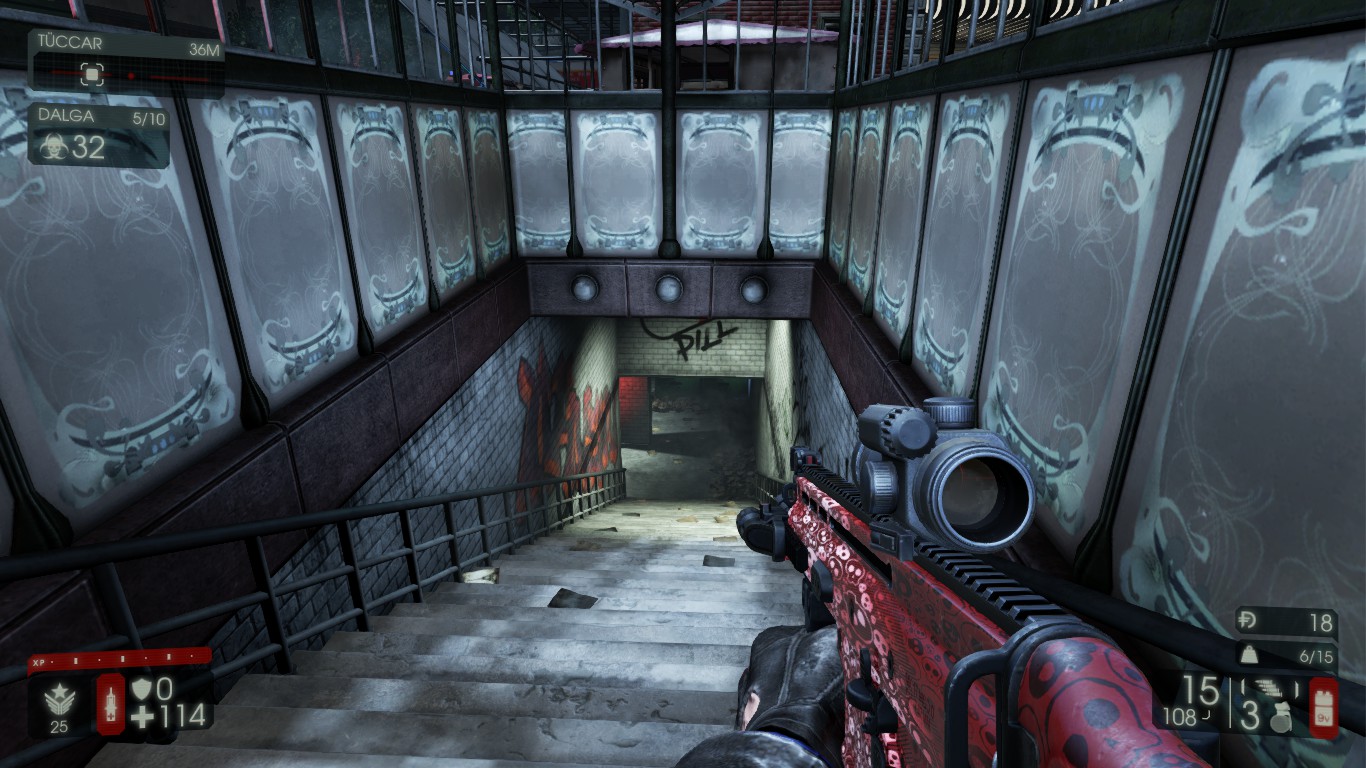 Scar Skull Rain Skin