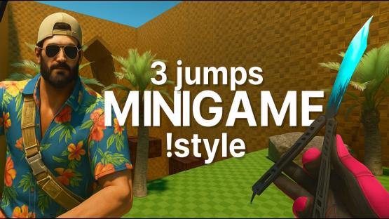 MiniGame 3 jumps !topmap !style – Counter-Strike 2 Mod