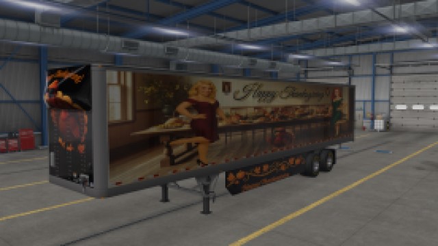 Thanksgiving — SCS Trailer Skins + Fruehauf Tanker (AI Traffic Combo)
