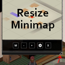 [B42.20 SP/MP] Resize Minimap – Project Zomboid Mod