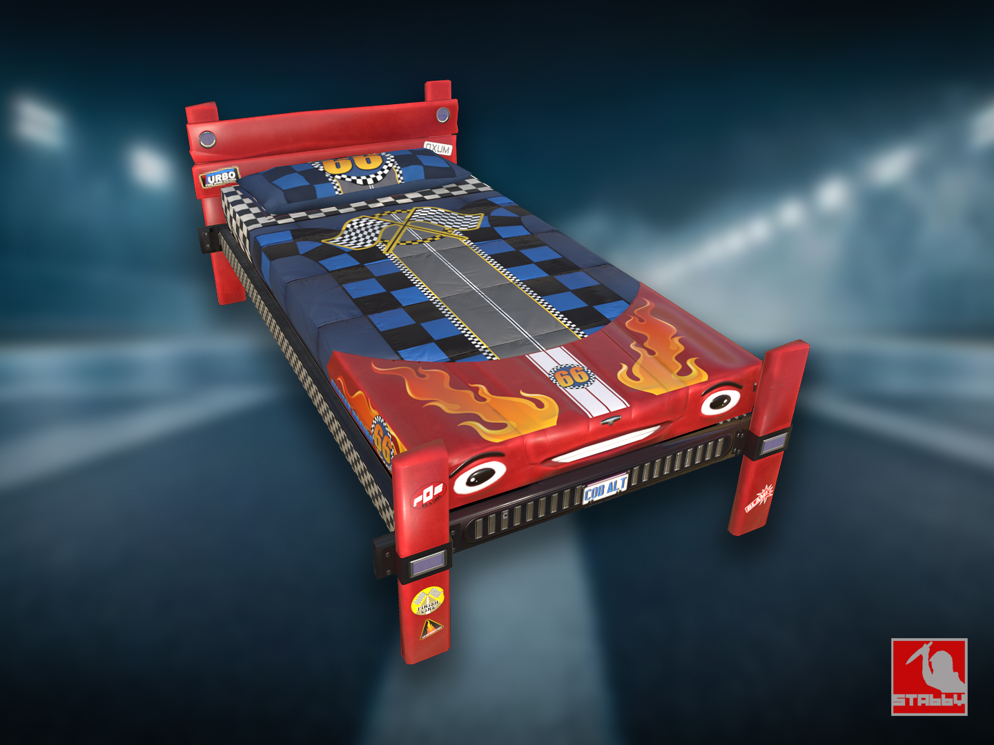 Dumb Racecar Bed screenshot 1