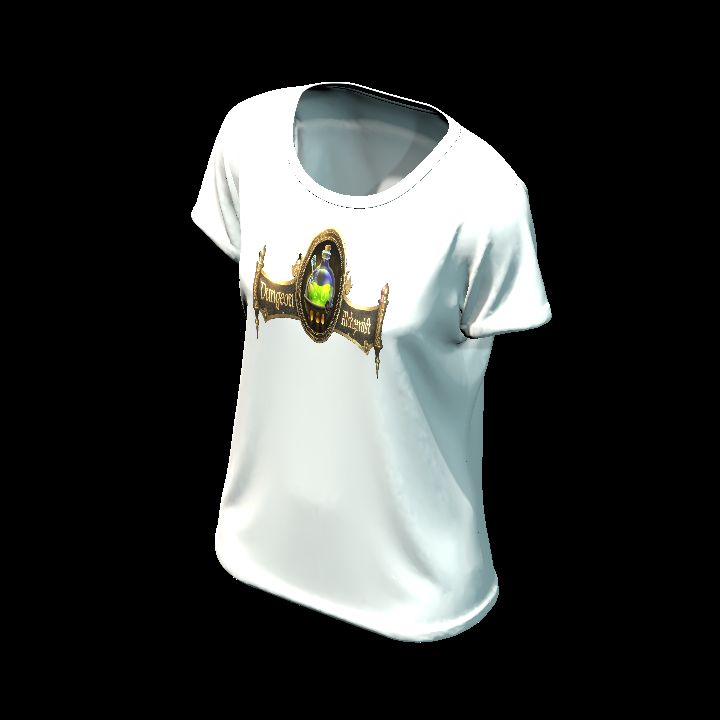 Shirt customised 3 dungeon alchemist