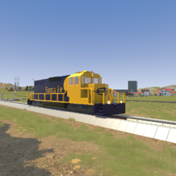 ATSF (Santa Fe) Bluebonnet EMD SD40-2 Locomotive
