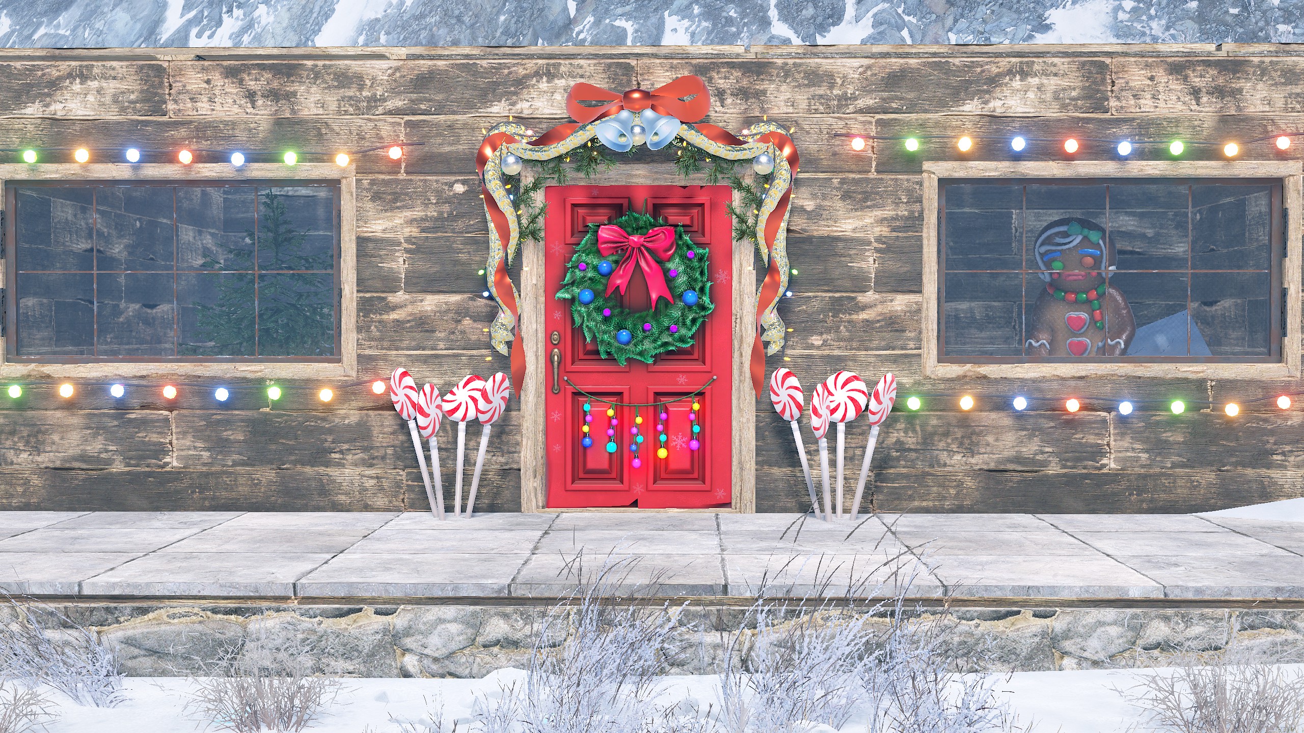 Christmas Wooden Door thumbnail 5