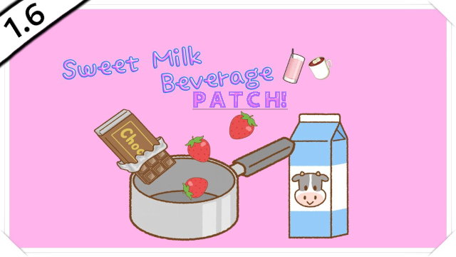 [ETF] Sweet Milk Beverage Patch mod preview for RimWorld
