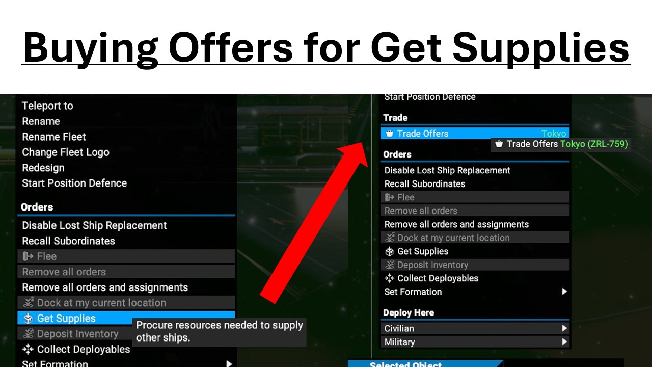 Buying Offers for Get Supplies