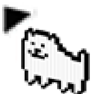 annoying dog cursor undertale
