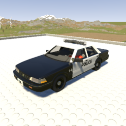 1994-1997 Grey Falcon Sweeper Generic Police Cruiser