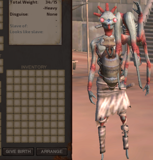 Ashen Hive Queen Birthing