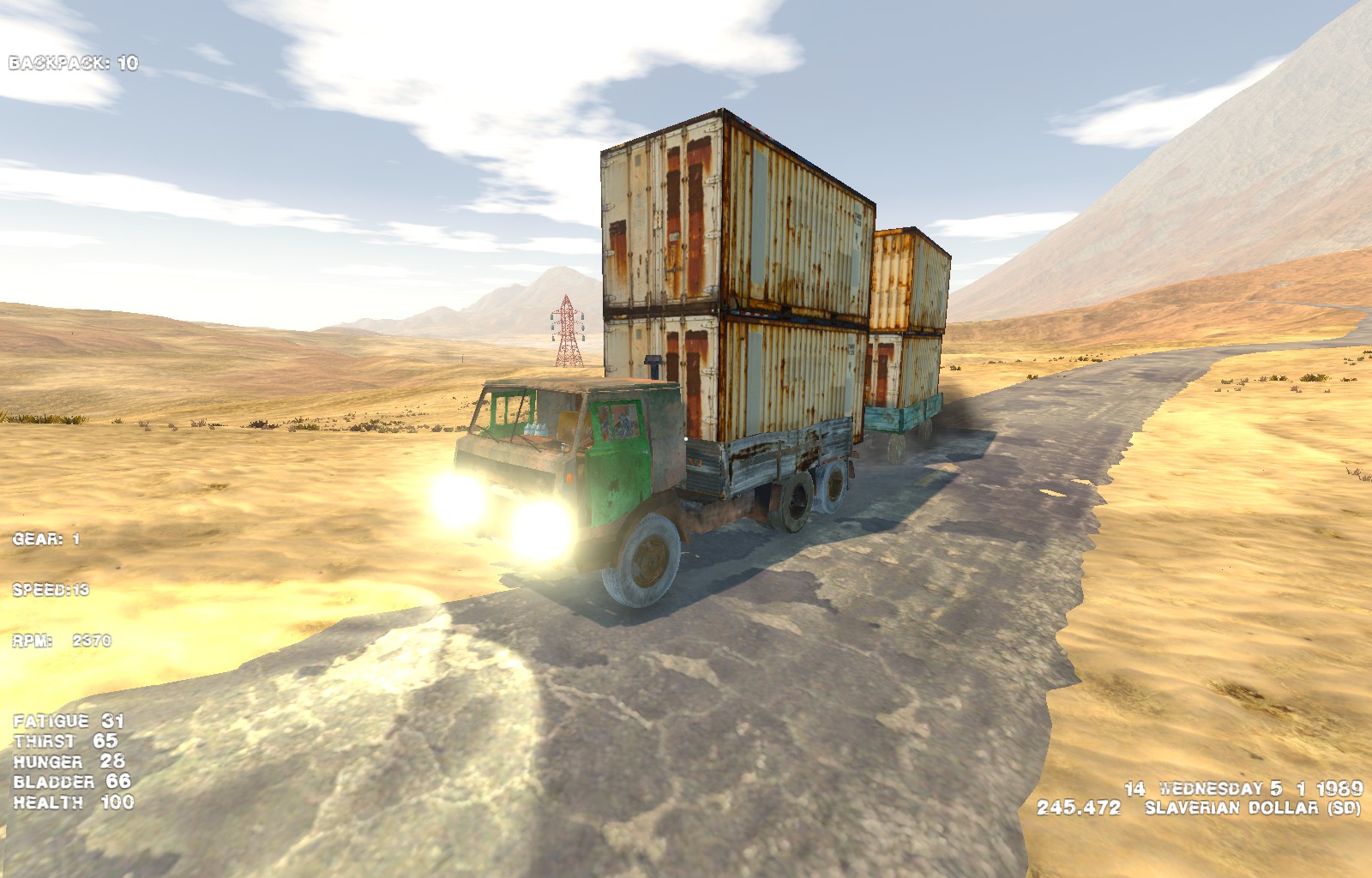 The Slaverian Trucker — игровой процесс