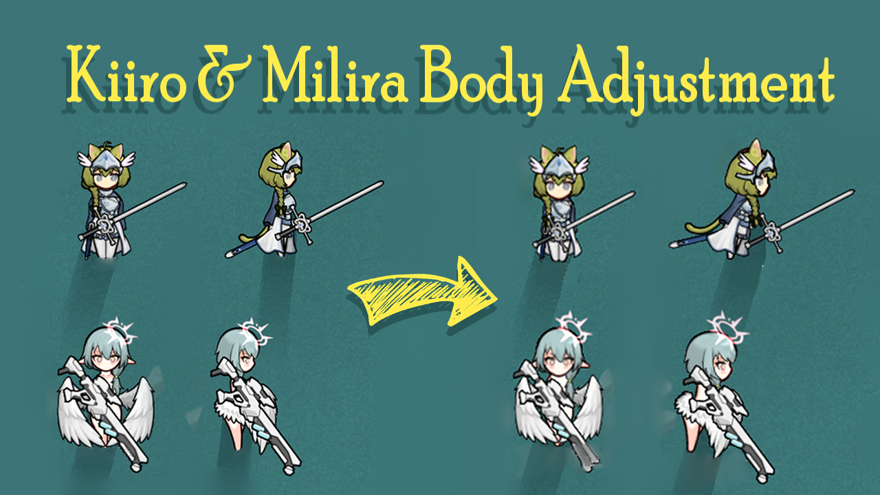 Kiiro Milira Body Adjustment