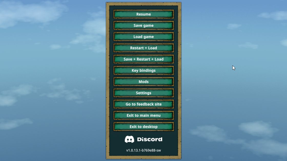 Save Restart Load (Dev Tool)