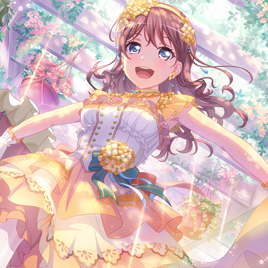 Steam Workshop::Bang Dream Poppin'Party 山吹沙绫Saya 972card