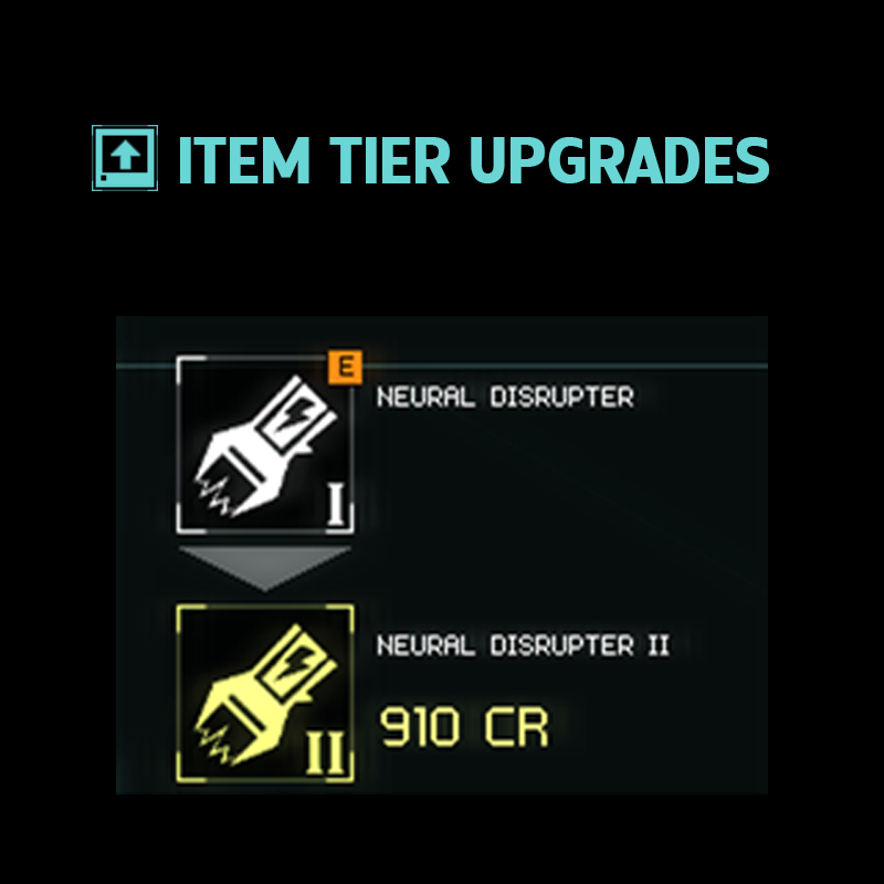 Item Tier Upgrades