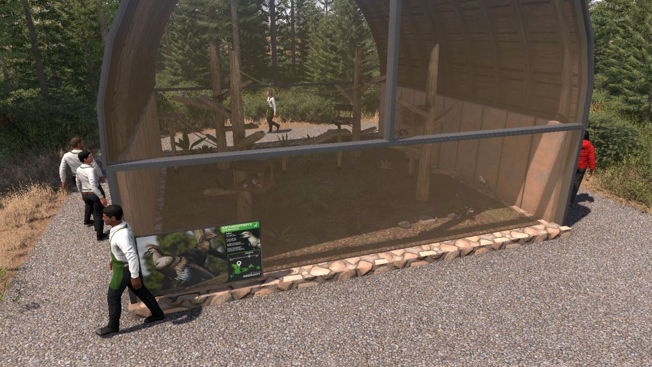 Double small bird barn