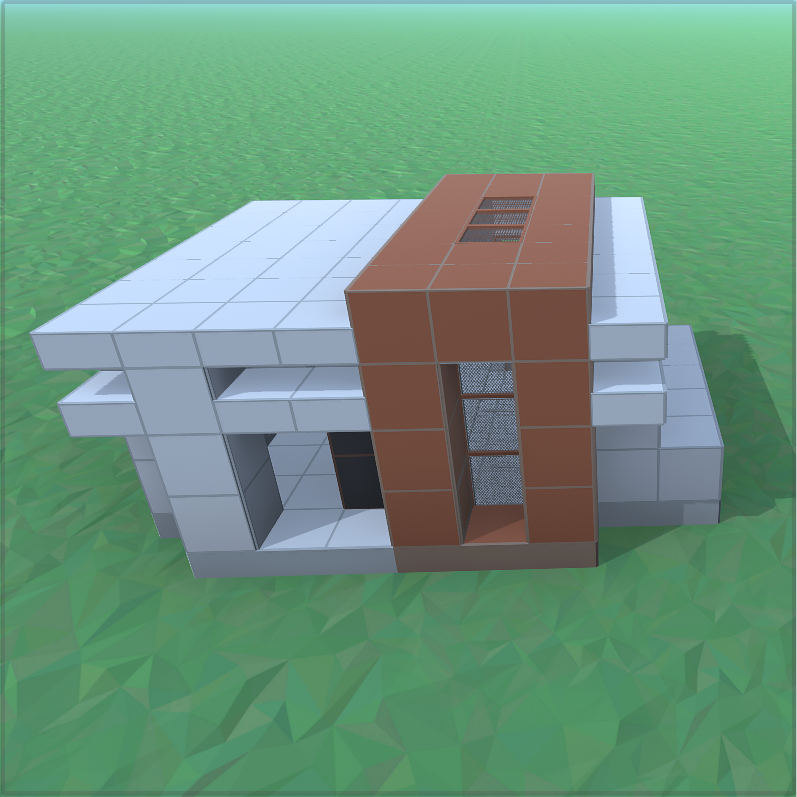 Small Modern Villa CG