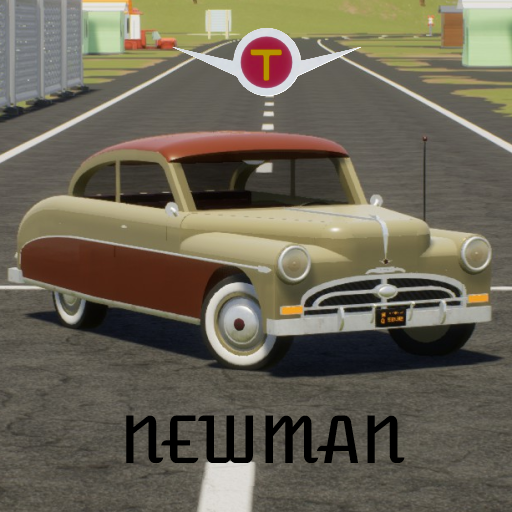 Troubadour newman coupe 1953 2 tone