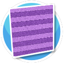 Purple Wall (Stripes Horiz)