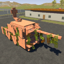 Medium Tank MT1 MKIII abandoned