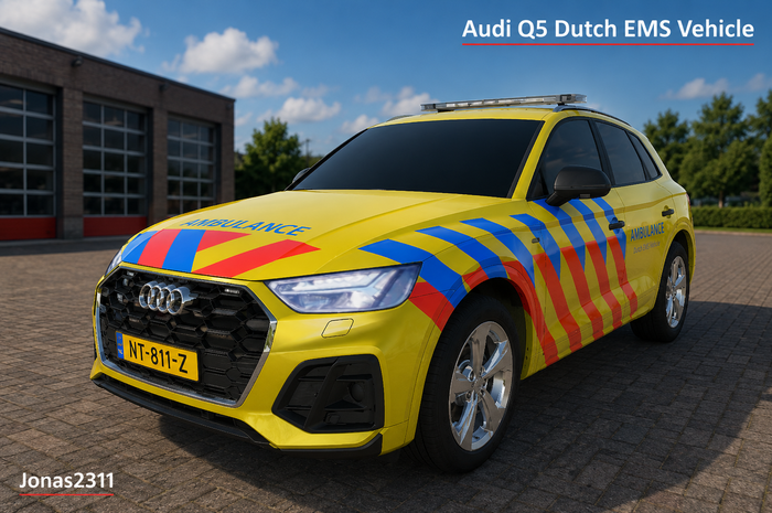 Audi Q5 Dutch EMS Vehicle