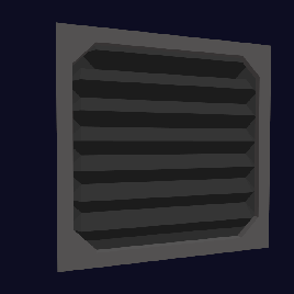 Scifi Wall 04 - Corrugated Panel