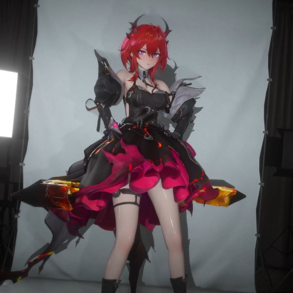Gerrry 26.01 明日方舟终末地 ArknightsEndfield 莱万汀 Laevatain dance - Whiplash 同人 3D动画