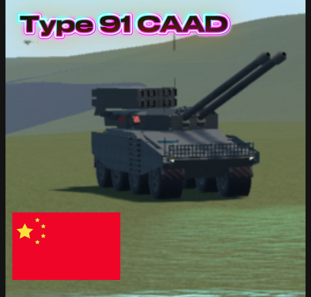 Type 91 CAAD[Combined Artillery & Air Defense] CA /Тайп 91 КАПВО CA preview