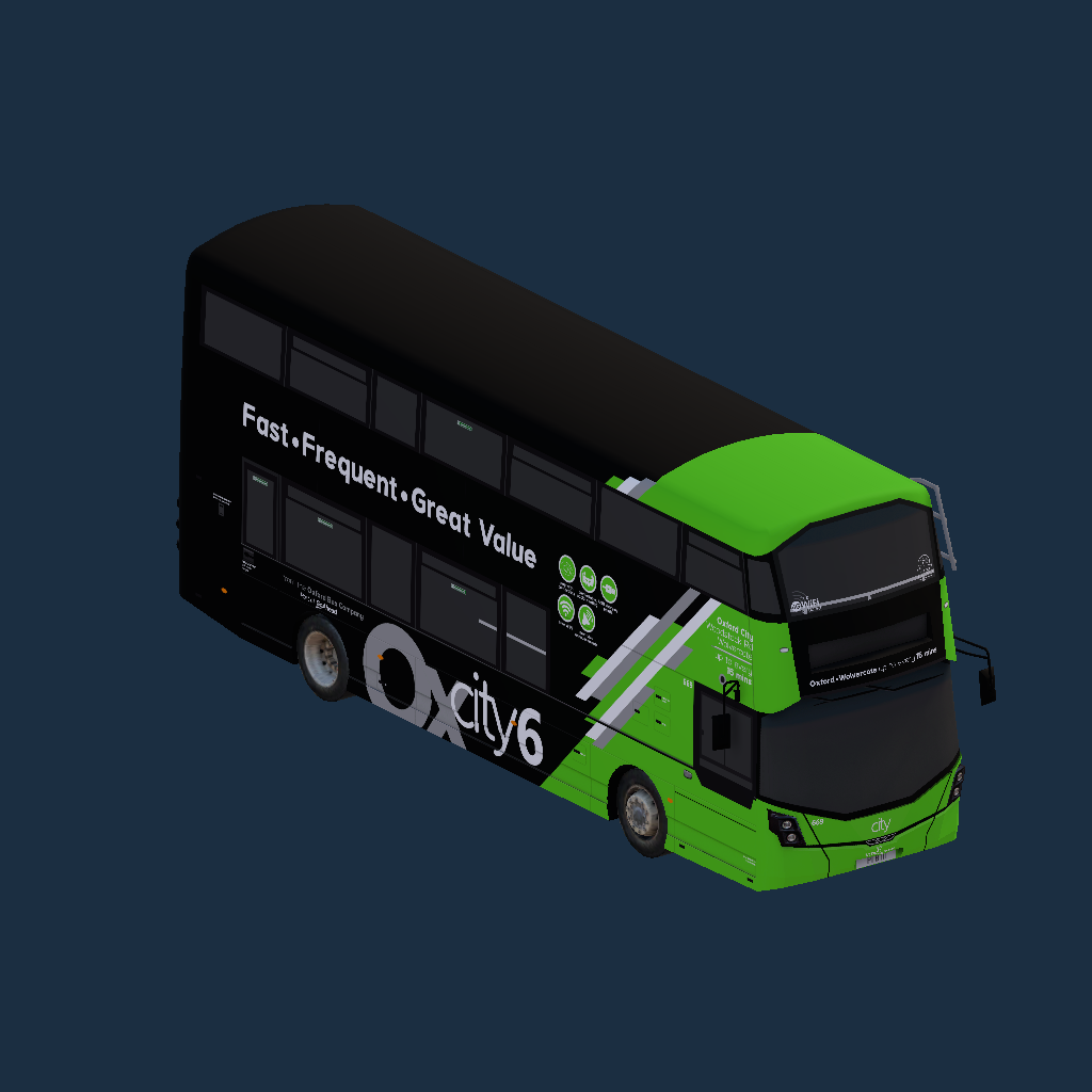 Oxford Bus Company City 6 Wright StreetDeck