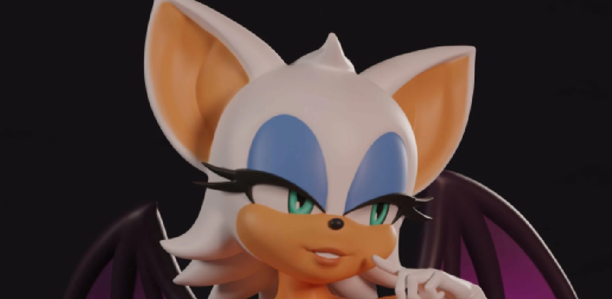 R-18 Rouge (Sonic the Hedgehog) animated Glow Adrenaline
