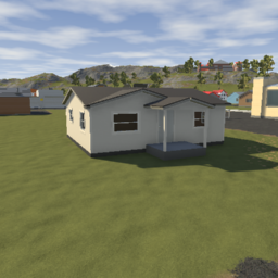 1950's 2 bedroom prefab house (unfurnished)