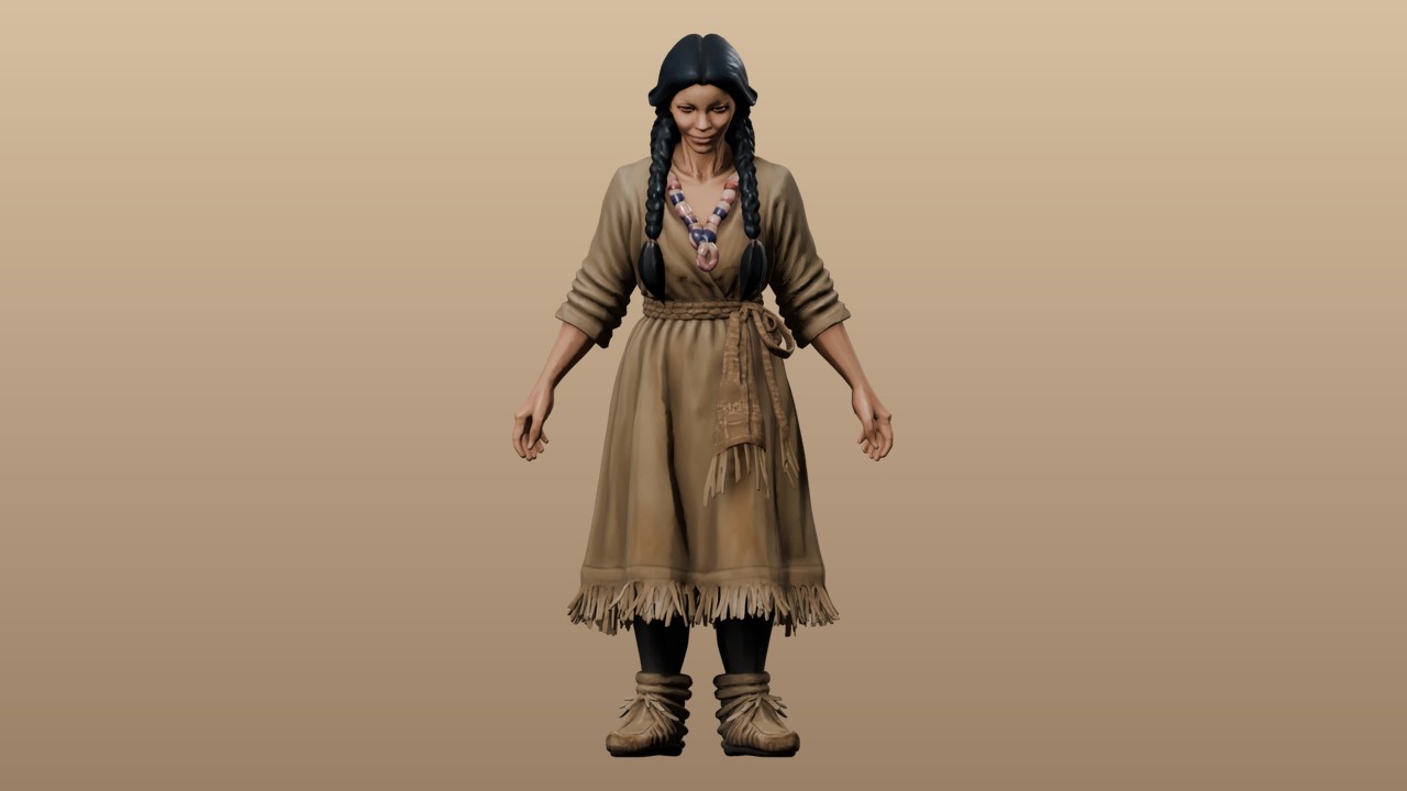 Wampanoag Woman