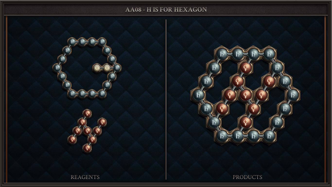 AA08 - H IS FOR HEXAGON