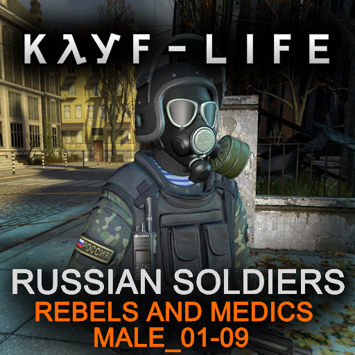 Russian Soldiers based on KAYF-LIFE (Rebels and Medics)