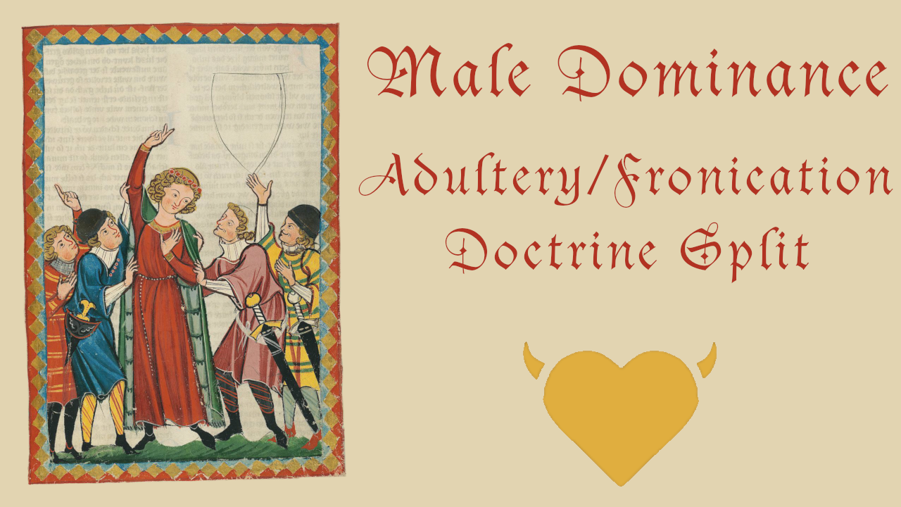 Male Dominance - Adultery/Fornication Split Patch