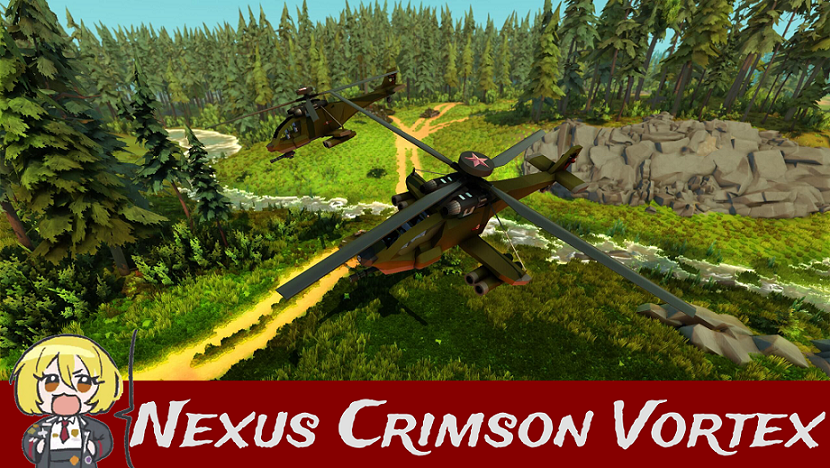 Nexus Crimson Vortex Armed Helicopter