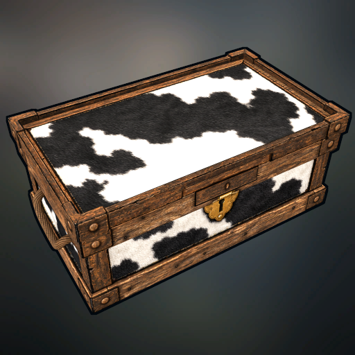 cowhide box